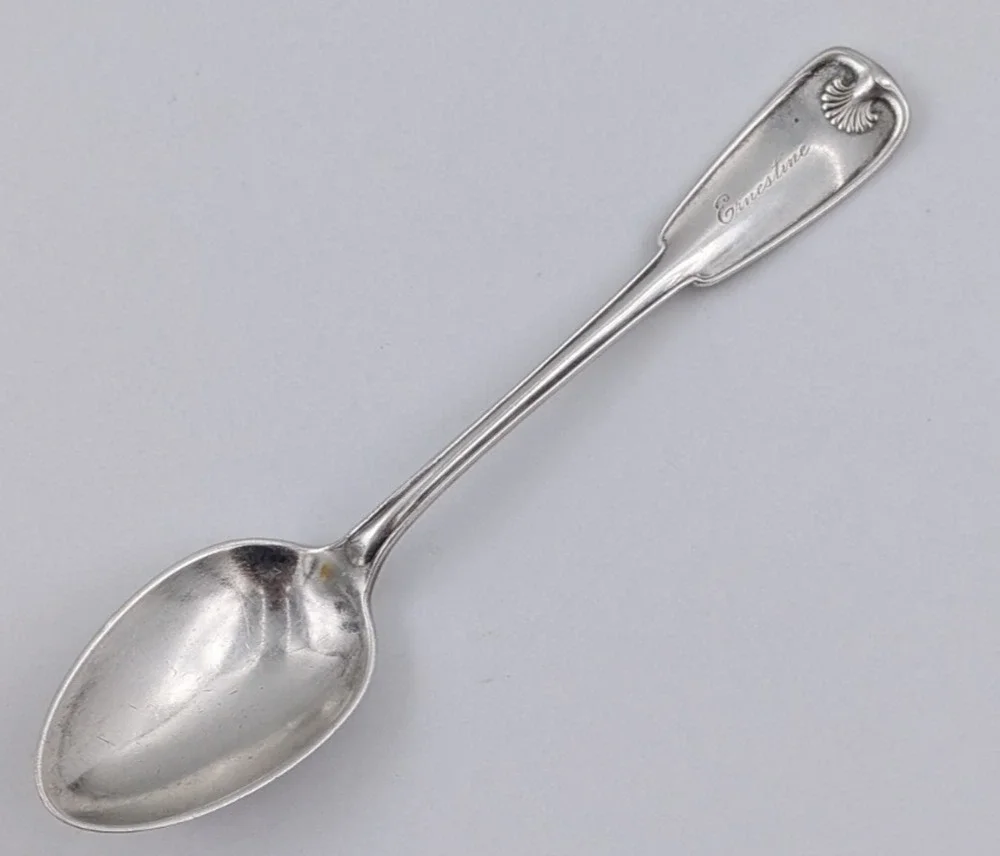 Palm by Tiffany & Co. Sterling Silver 6” Teaspoon Monogramed 